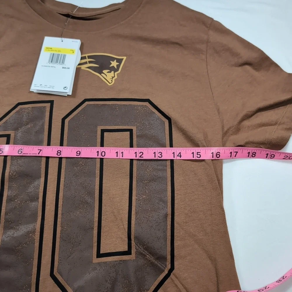 Nike Mac Jones‎ New England Patriots Salute to Service Jersey Shirt Mens Small